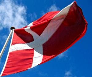 Puzzle Σημαία της Δανίας